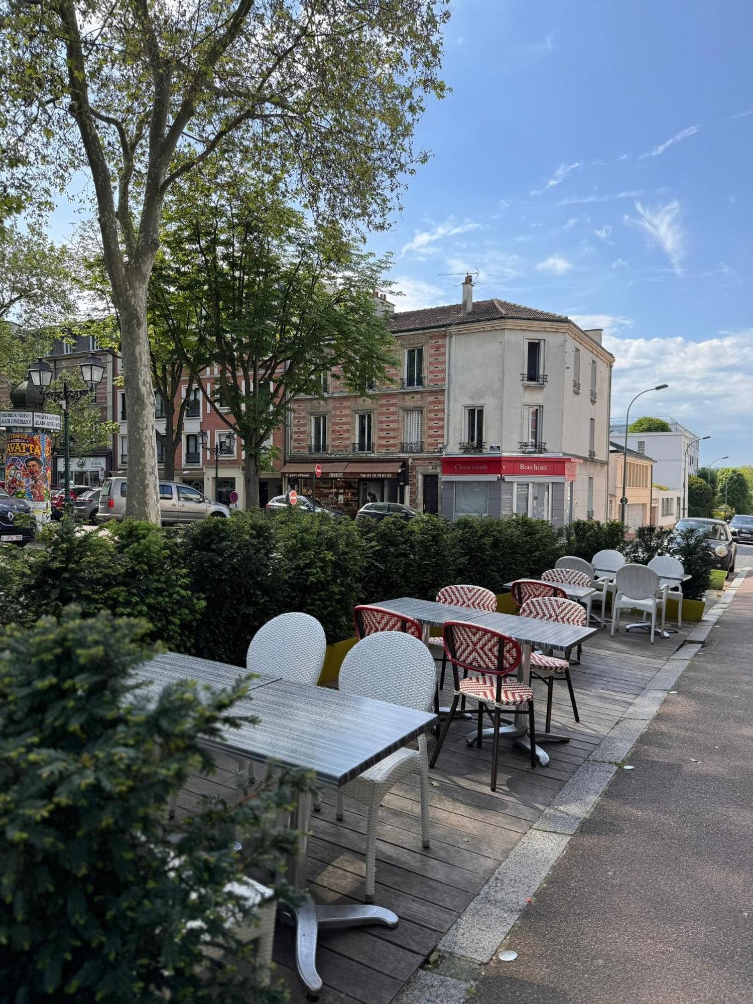 Hotel Paris Vesinet- Logis Hotel Restaurant Le Vésinet Exterior foto